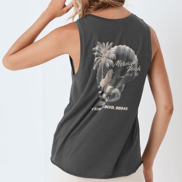 T-shirt Vintage Mermaid Beach