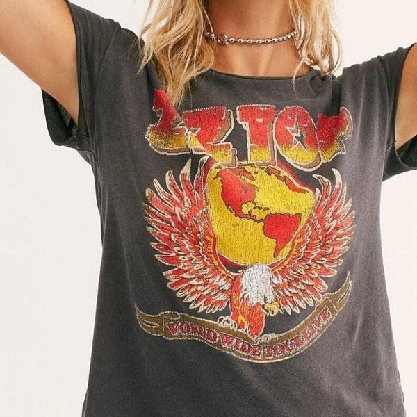 T-shirt Vintage ZZ Top