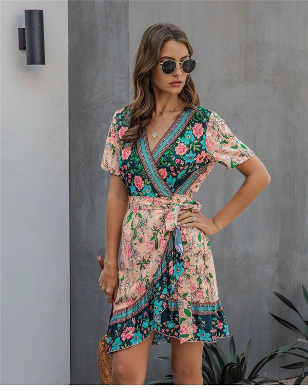 Robe Bohème Ouverte