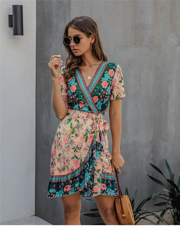 Robe Bohème Ouverte