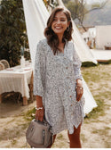 Robe Hippie Chic Blanche