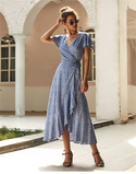 Robe Hippie Bleue