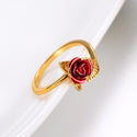 Bague en Forme de Rose