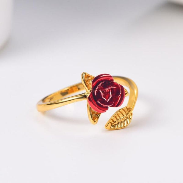 Bague en Forme de Rose