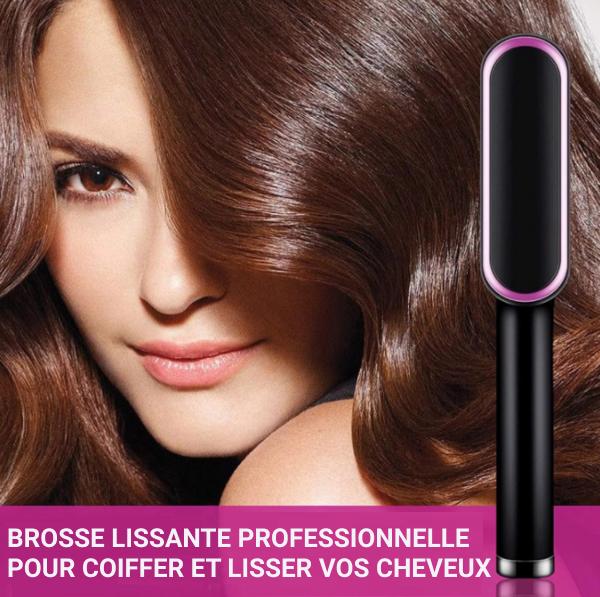 Brosse Lissante Chauffante Professionnelle
