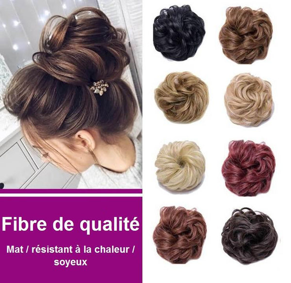 Chouchou Chignon Facile à Porter