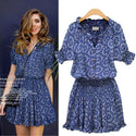 Mini Robe Bohème Fleurie
