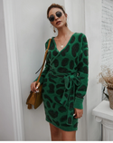 Robe Bohème Chic Verte