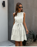 Robe Blanche Courte Hippie Chic