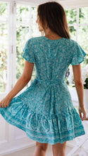 Robe Boho Turquoise