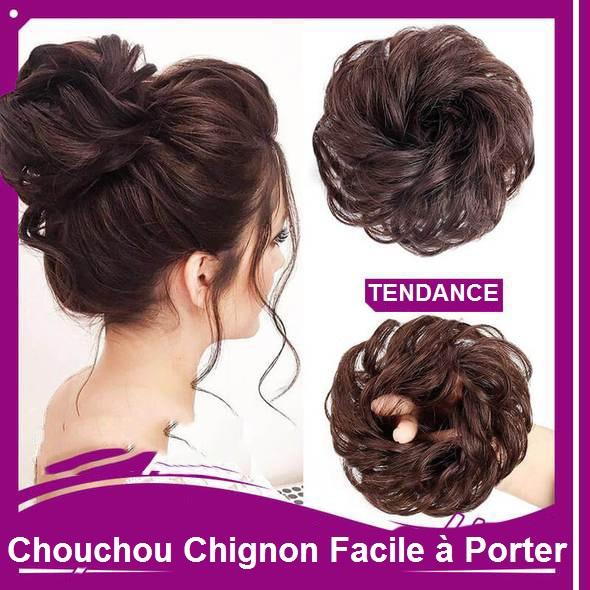 Chouchou Chignon Facile à Porter