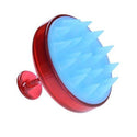 Brosse pour Shampoing en Silicone Madame Cosmetique Rouge 