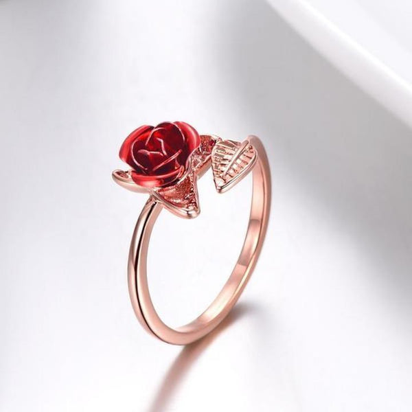 Bague en Forme de Rose