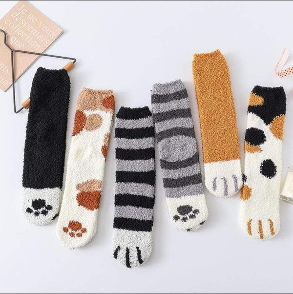 Chaussettes Pattes De Chat