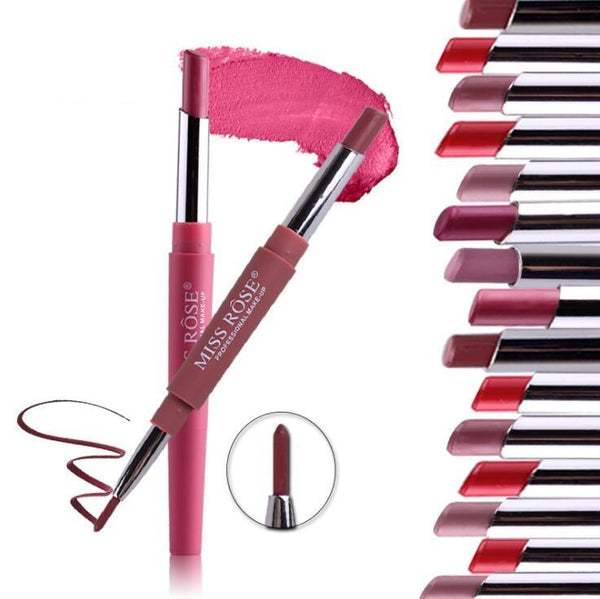 Stick à lèvres double -  Pinceau & Rouge à Lèvres