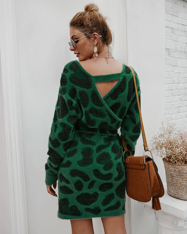 Robe Bohème Chic Verte