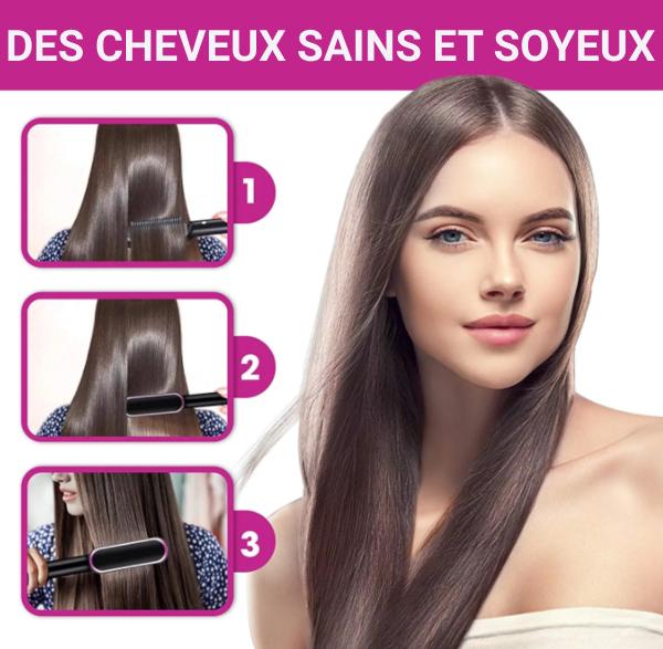 Brosse Lissante Chauffante Professionnelle