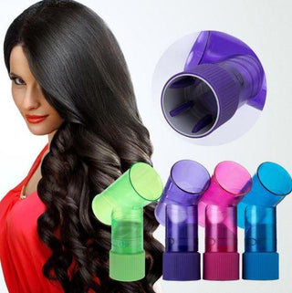 Diffuseur sèche-cheveux pour boucles faciles Madame Cosmetique Bleu 