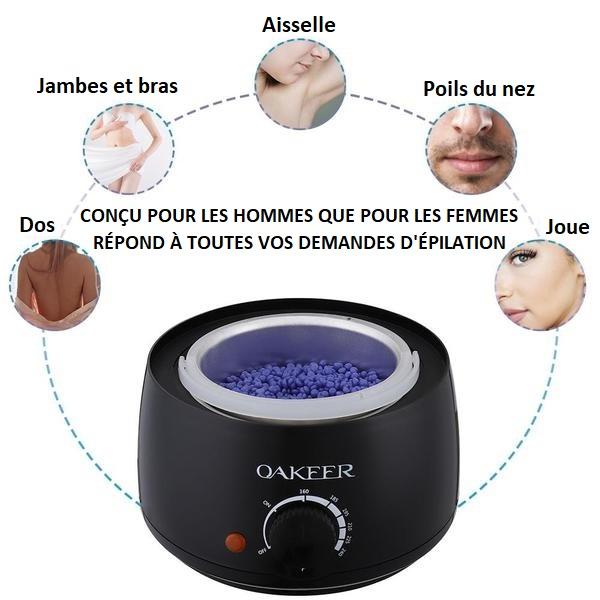 Kit d'Epilation Cire Sans Douleur - Oakeer®