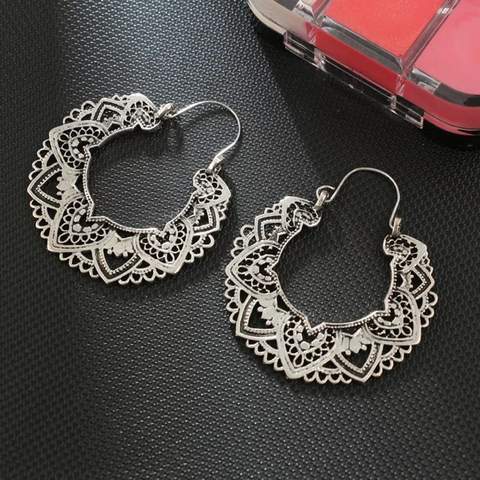 Boucles d'Oreilles Lotus Bobo