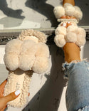 Villus Fluffy Casual Sandals
