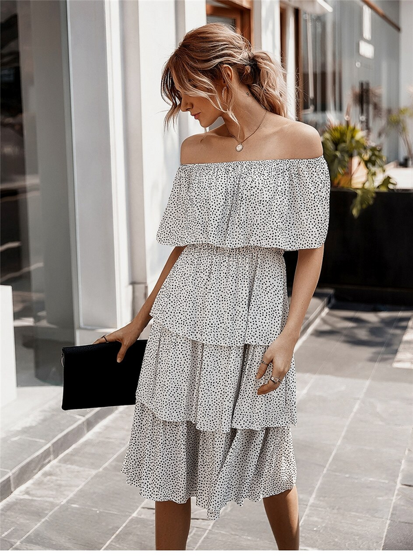 Robe Blanche Vintage bohème