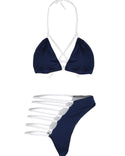 Ensemble de bikini sexy à dos nu