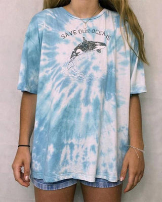 T-shirt à manches courtes Tie Dye