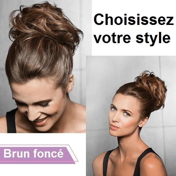 Chouchou Chignon Facile à Porter