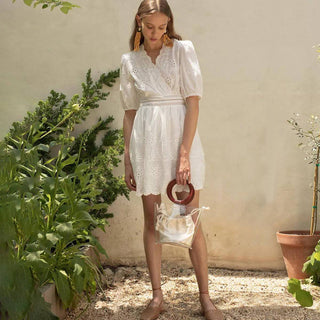 Robe Hippie Chic Dentelle | Femme Classe