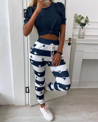 Ensembles de costume pour pantalons à cordon de serrage