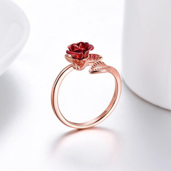 Bague en Forme de Rose