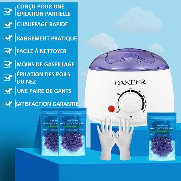 Kit d'Epilation Cire Sans Douleur - Oakeer®