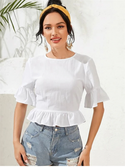 Blouse Blanche Chic Bohème