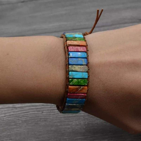 Bracelet de Positivité Rempli de Couleurs