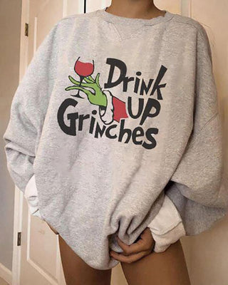 Haut à manches longues à imprimé Santa Letter Santa