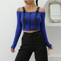 Blouse Col Bardot avec Tirette