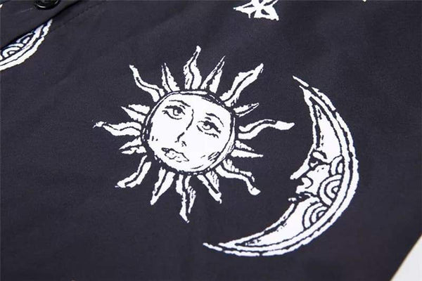 Petite Robe Noire Lune et Soleil