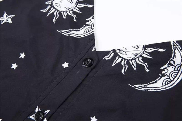 Petite Robe Noire Lune et Soleil