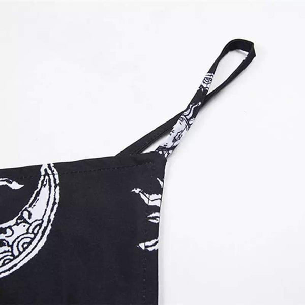 Petite Robe Noire Lune et Soleil