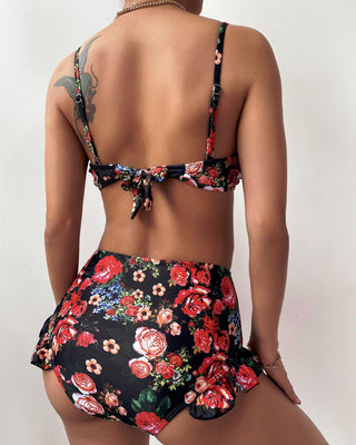 Ensembles de bikini camisole à imprimé floral (2 pièces)