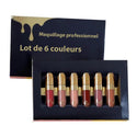 Rouge à Lèvres Liquide Mat Permanent (lot de 6)