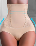 Short corset skinny patchwork en dentelle
