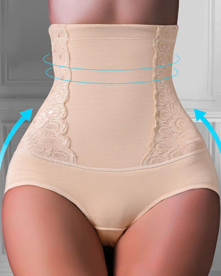 Short corset skinny patchwork en dentelle