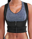 Entraînement de gilet d'entraînement de taille à glissière amincissant Shaperwear Corset