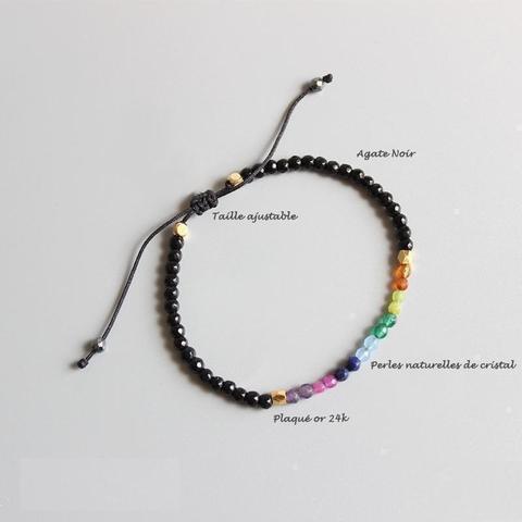 Bracelet 7 chakras et 12 constellations