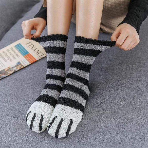 Chaussettes Pattes De Chat
