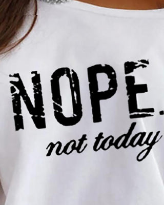 Haut à manches courtes à une épaule et à paillettes