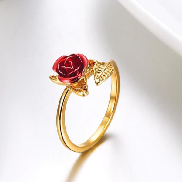 Bague en Forme de Rose