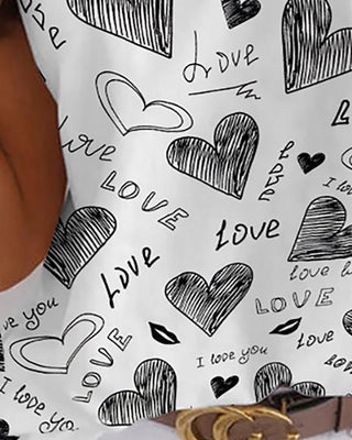 Haut à lacets asymétrique à une épaule pour la fête des mères